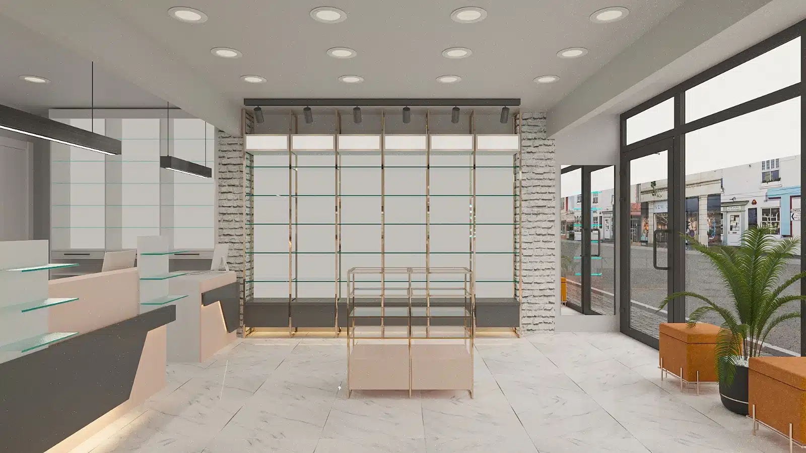 Üsküdar Eczane Dekorasyonu