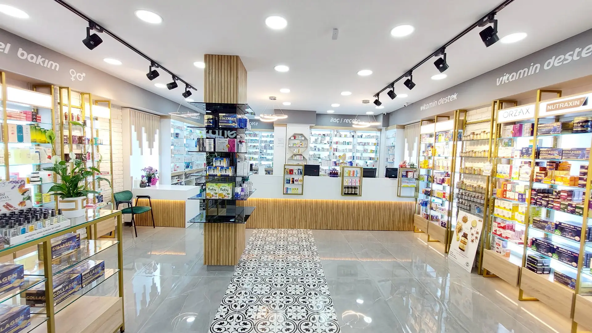 Duran Eczanesi Dizayn ve Dekorasyonu