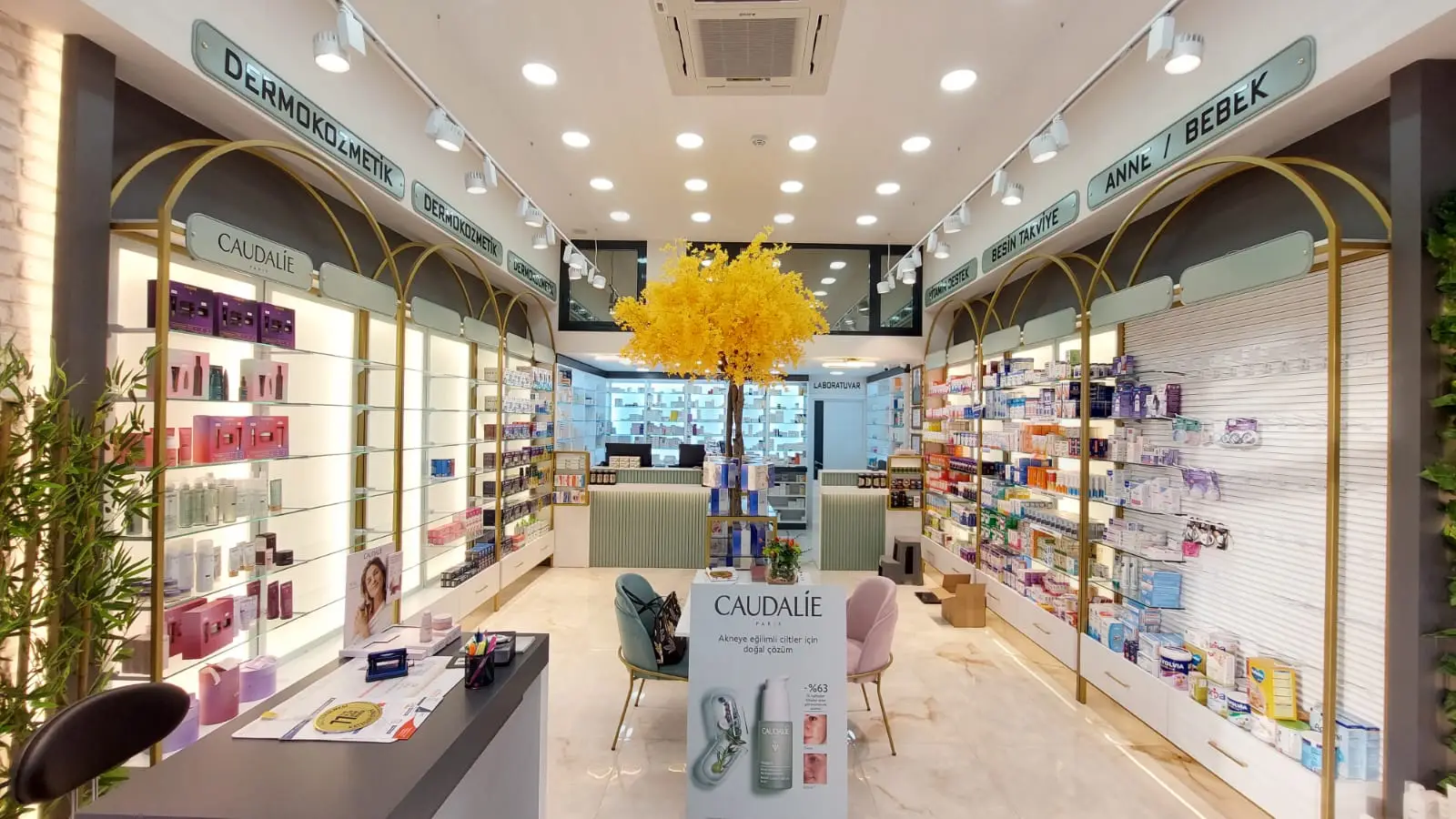 eczane dizayn ve dekorasyonu