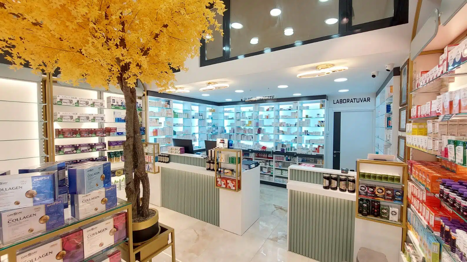 eczane dizayn ve dekorasyonu