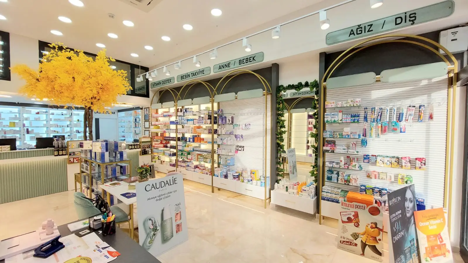 eczane dizayn ve dekorasyonu