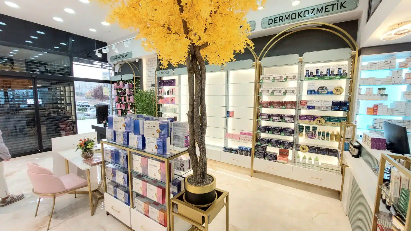 eczane dizayn ve dekorasyonu