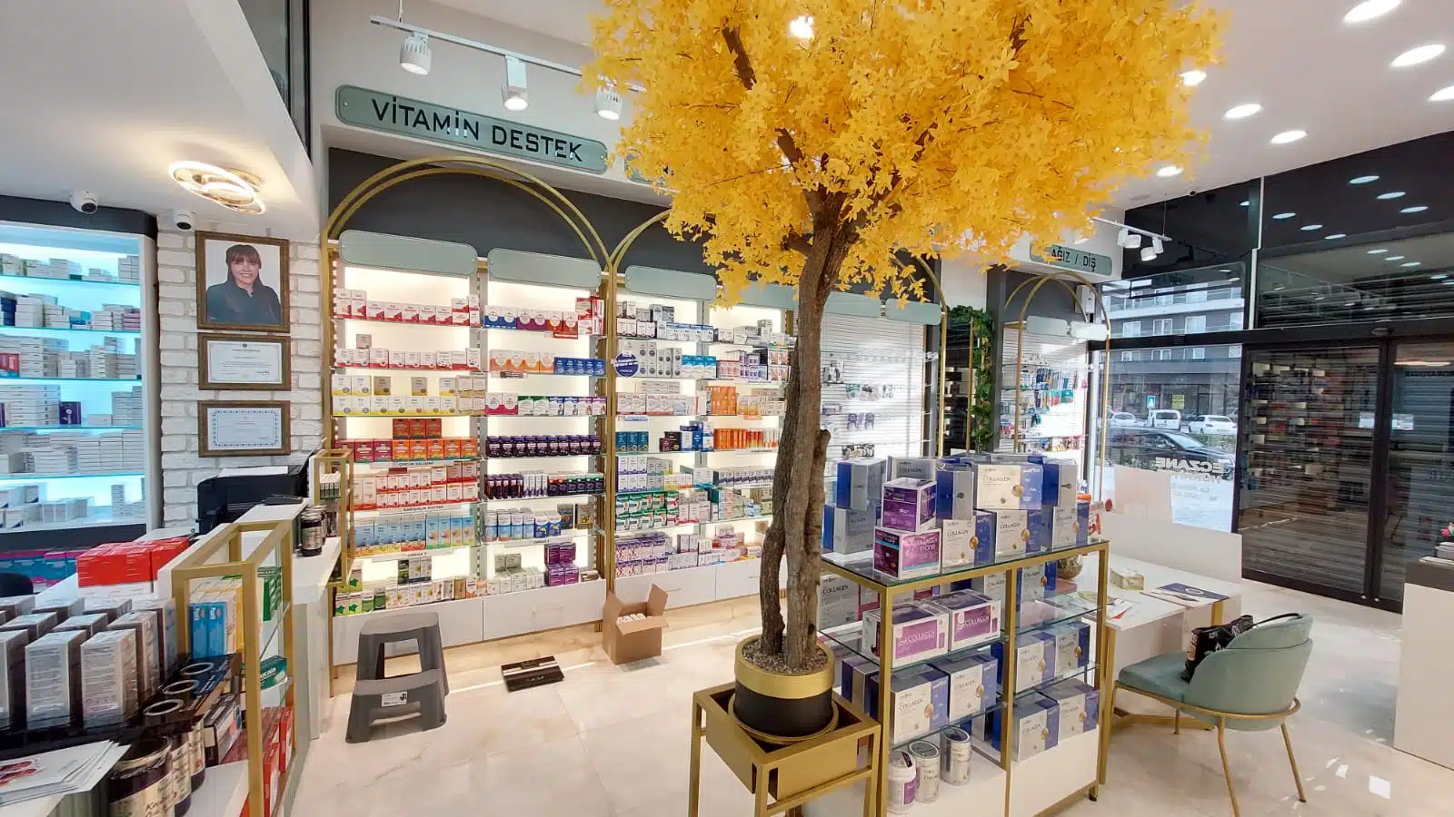 eczane dizayn ve dekorasyonu