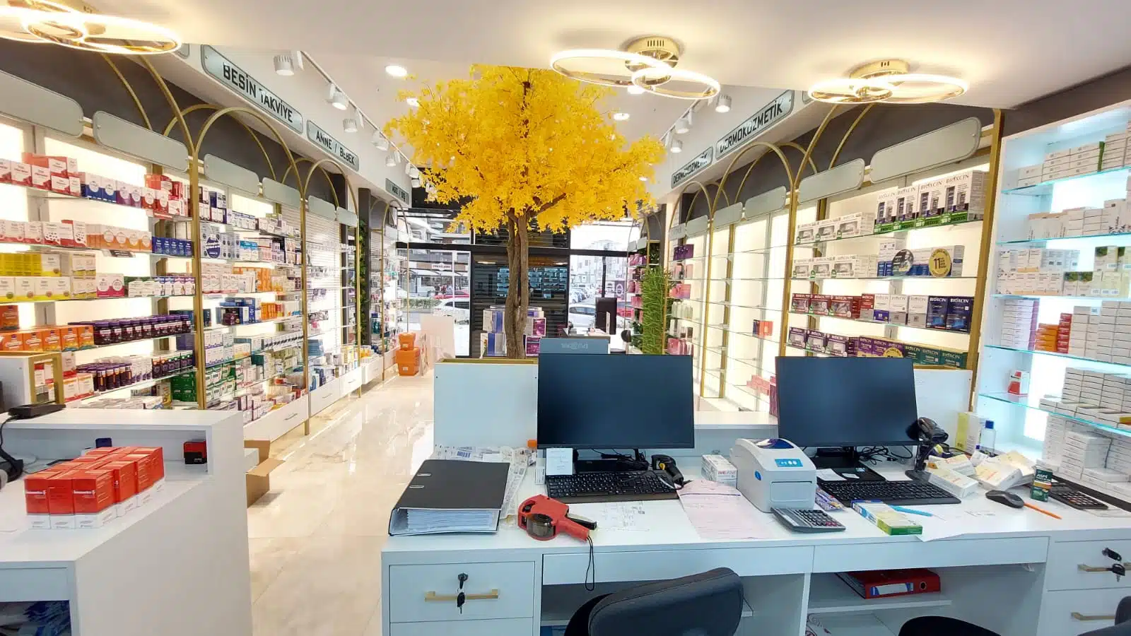 eczane dizayn ve dekorasyonu