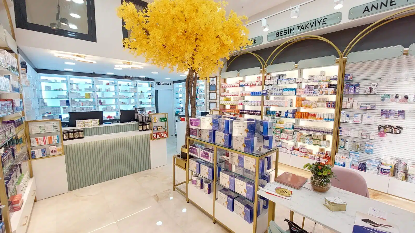 eczane dizayn ve dekorasyonu