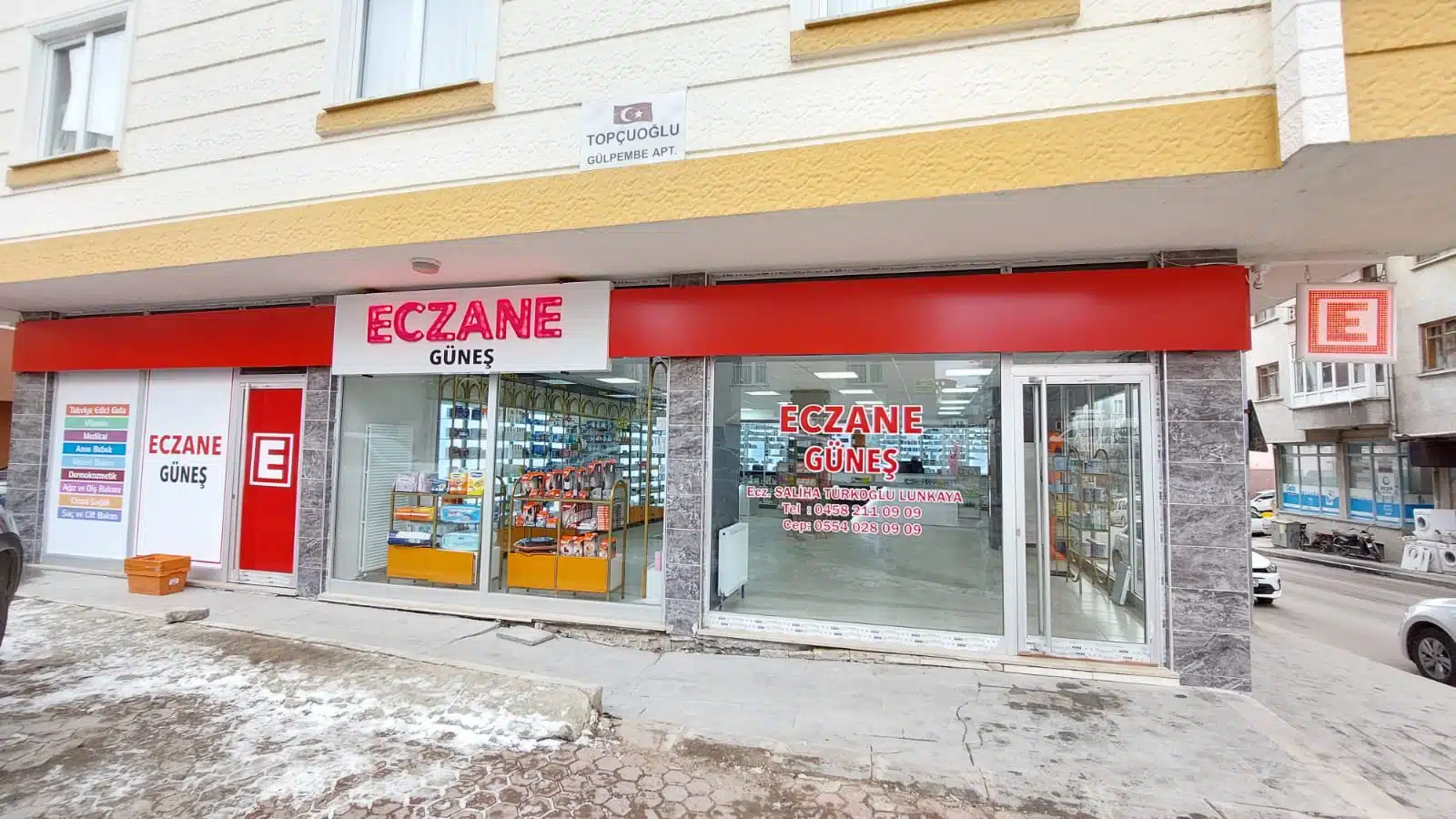 eczane dekorasyonu bayburt